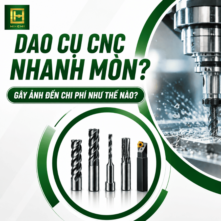Dao Cụ CNC Nhanh Mòn? Gây Ảnh Đến Chi Phí Như Thế Nào?